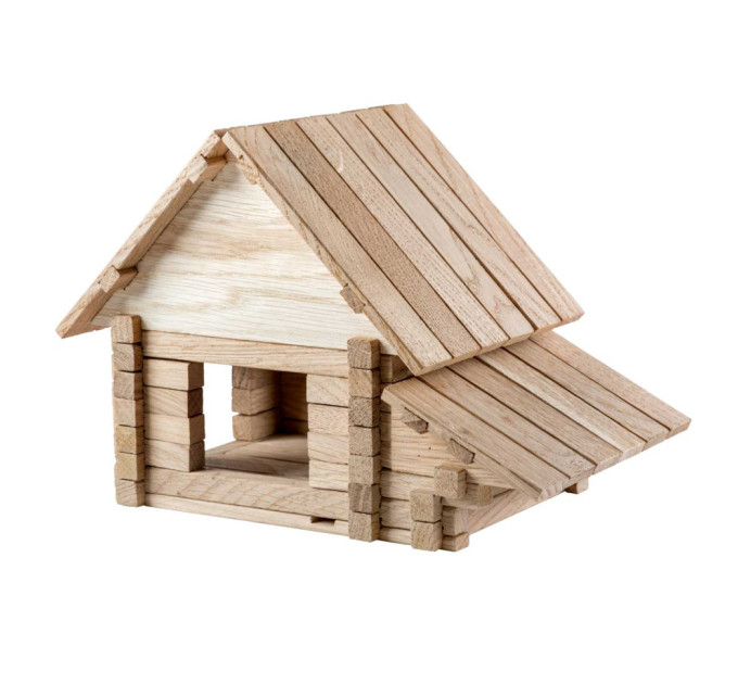 Дерев'яний конструктор "Заміський будиночок" Igroteco 900316,146 дет