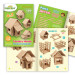 Дерев'яний конструктор "Заміський будиночок" Igroteco 900316,146 дет