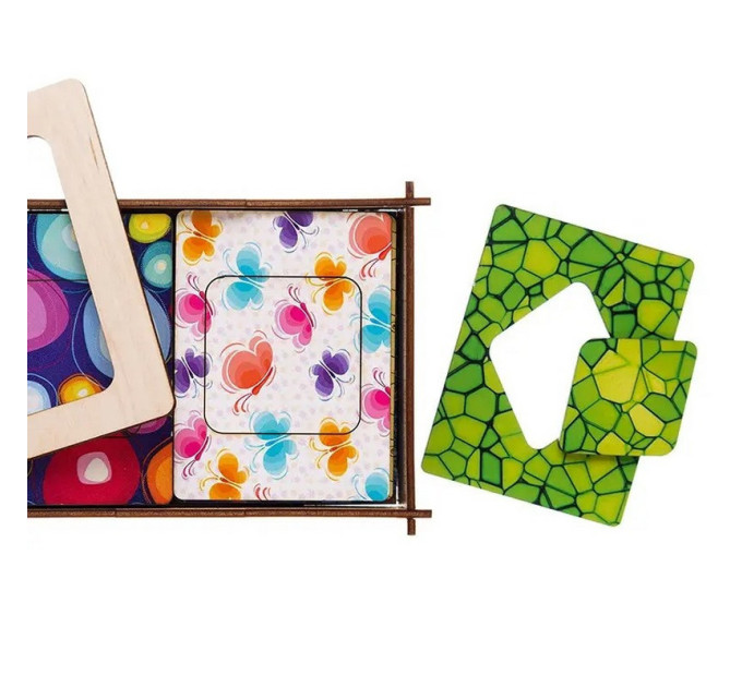 Дерев'яні Дошки Сегена Ubumblebees (ПСД084) PSD084 з візерунками