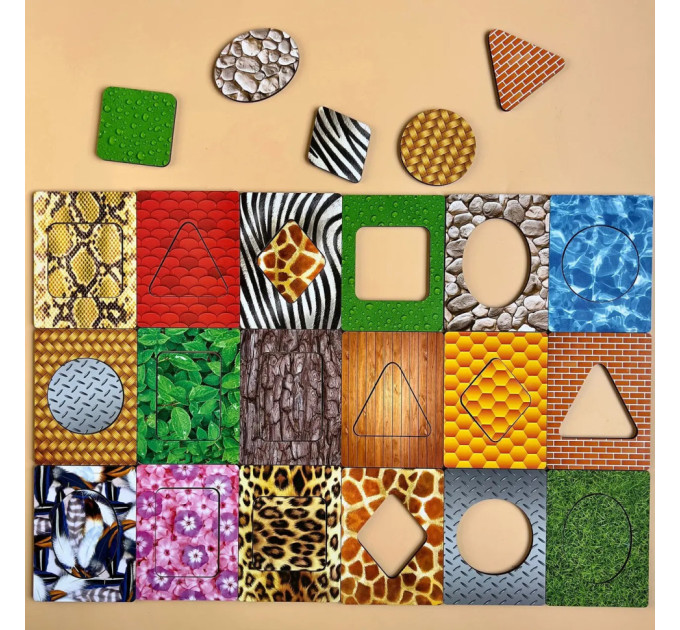 Деревянные Досточки Сегена "Перья" Ubumblebees (ПСД086) PSD086 с узорами