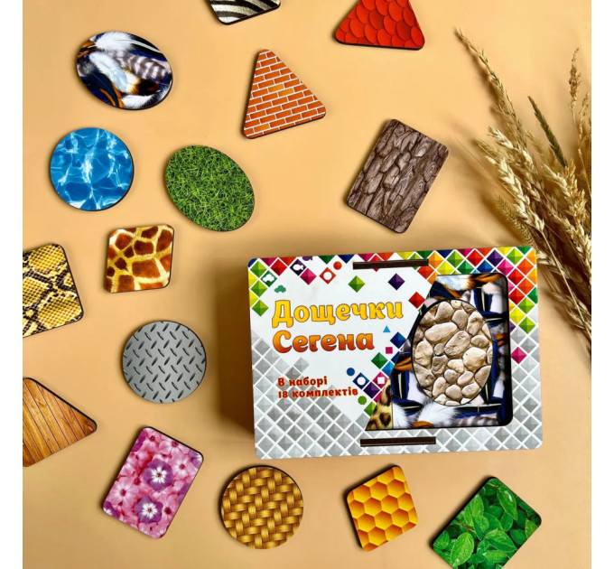 Деревянные Досточки Сегена "Перья" Ubumblebees (ПСД086) PSD086 с узорами