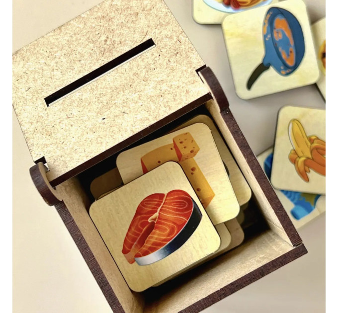 Деревянная настольная игра "Бытовая техника" Ubumblebees (ПСД001) PSD001 сортер-комодик