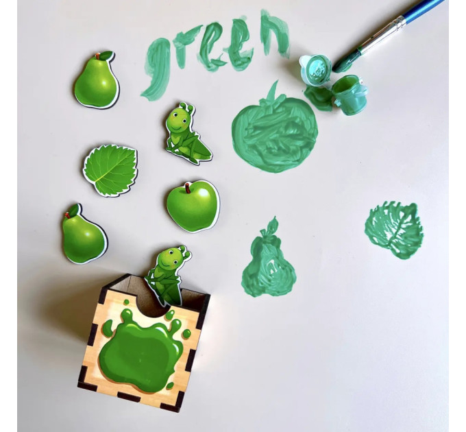 Деревянная настольная игра "Фигуры" Ubumblebees (ПСД072) PSD072 сортер-комодик