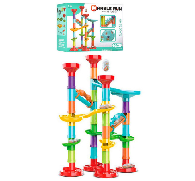 Гра лабіринт Marble Run 8803, 50 деталей