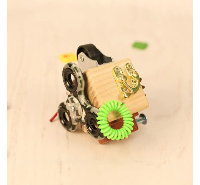 Розвиваюча іграшка Бізікуб "Дорожній" Temple Group TG200139 5х5х5 см