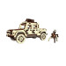 Деревянный конструктор "Волонтерский пикап" Pazly UPZ-006 187 деталей