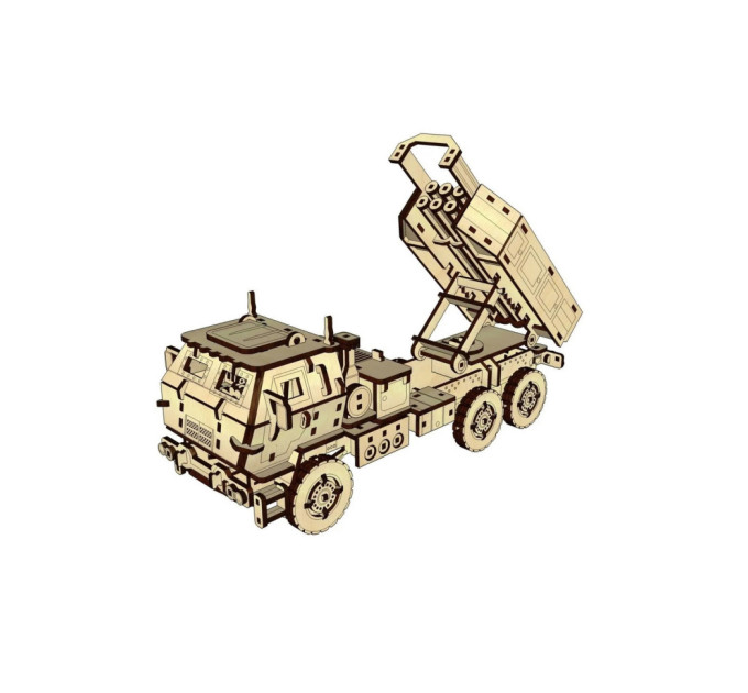 Дерев'яний конструктор "HIMARS" Pazly UPZ-004 308 деталей