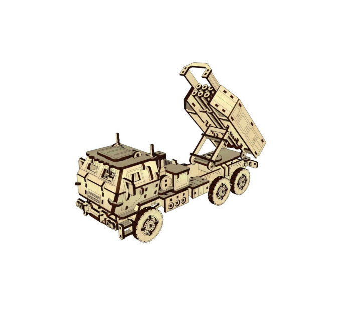 Дерев'яний конструктор "HIMARS" Pazly UPZ-004 308 деталей