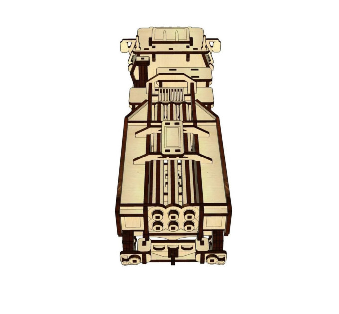 Дерев'яний конструктор "HIMARS" Pazly UPZ-004 308 деталей