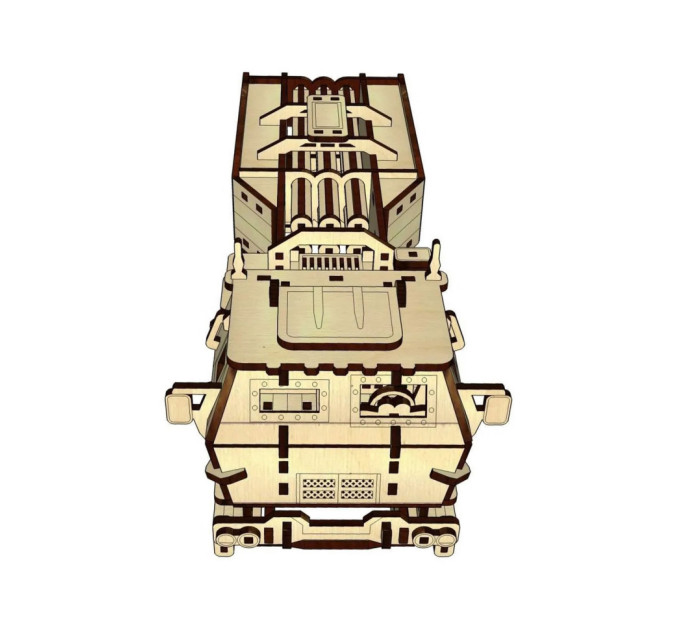Дерев'яний конструктор "HIMARS" Pazly UPZ-004 308 деталей
