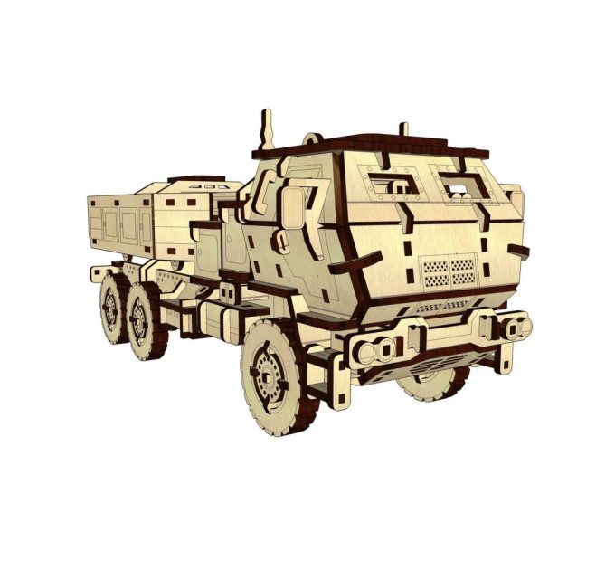 Дерев'яний конструктор "HIMARS" Pazly UPZ-004 308 деталей