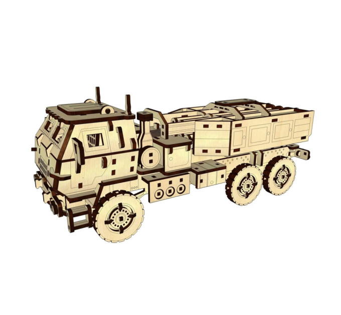 Дерев'яний конструктор "HIMARS" Pazly UPZ-004 308 деталей