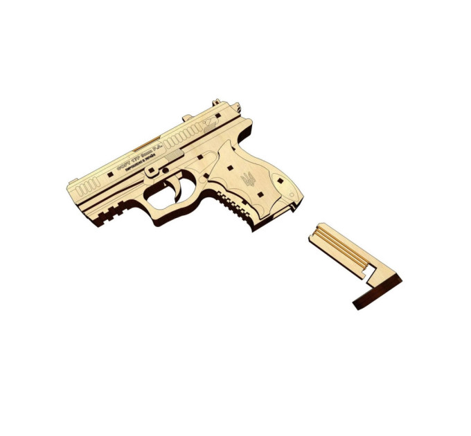 Деревянный конструктор "Форт-17" Pazly UPZ-003 81 деталь