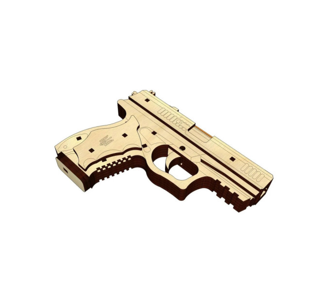 Деревянный конструктор "Форт-17" Pazly UPZ-003 81 деталь