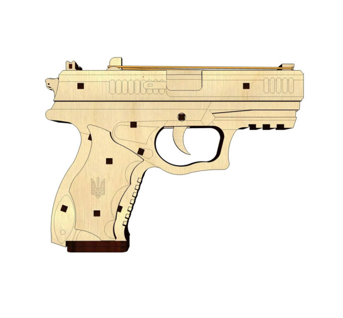 Деревянный конструктор "Форт-17" Pazly UPZ-003 81 деталь