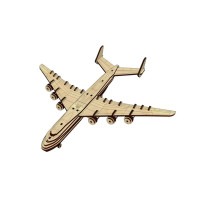 Деревянный конструктор "Мрия АН-225" Pazly UPZ-001 142 детали