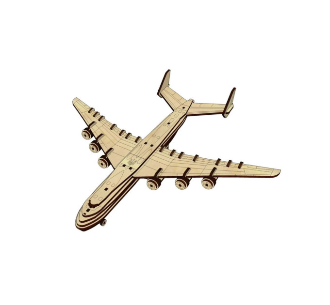 Дерев'яний конструктор "Мрія АН-225" Pazly UPZ-001 142 деталі