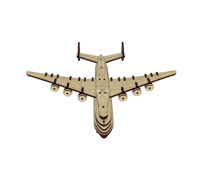 Дерев'яний конструктор "Мрія АН-225" Pazly UPZ-001 142 деталі