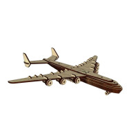 Деревянный конструктор "Мрия АН-225" Pazly UPZ-001 142 детали