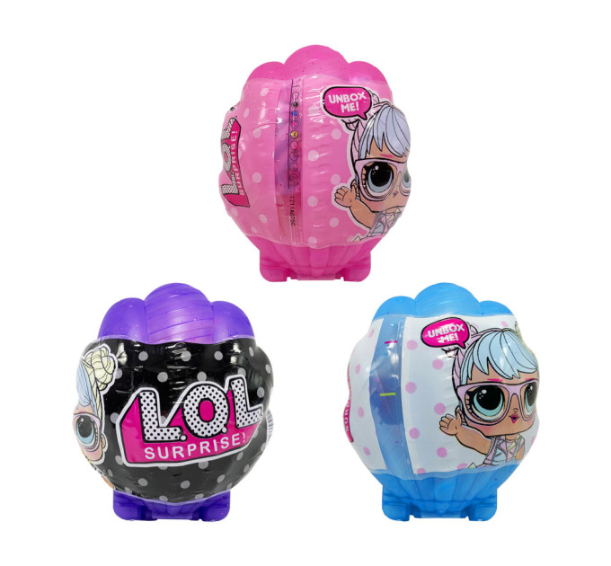 Детская кукла "Сюрприз" в ракушке Bambi 18510-1-3 с аксессуарами