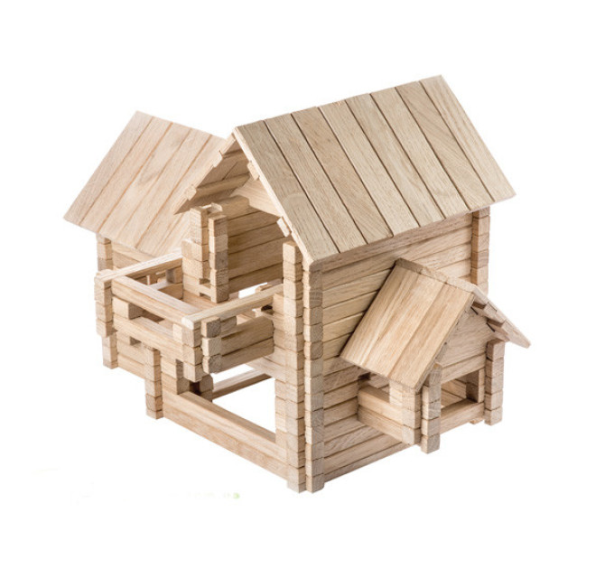 Конструктор "Котедж" 4 в 1 Igroteco 900323, 206 деталей