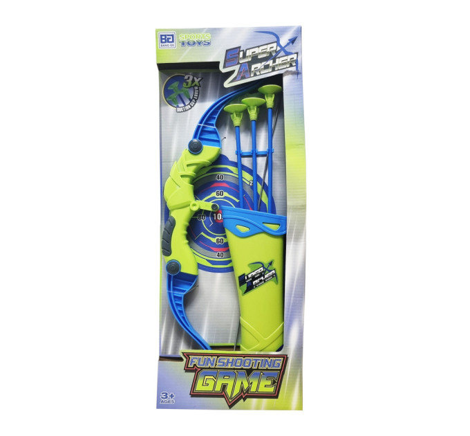 Детский игровой Лук со стрелами 98703A-13 на присосках