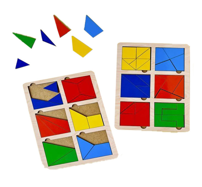 Вкладыши "Квадраты Никитина" (ПСД206) PSD206, 2 уровень