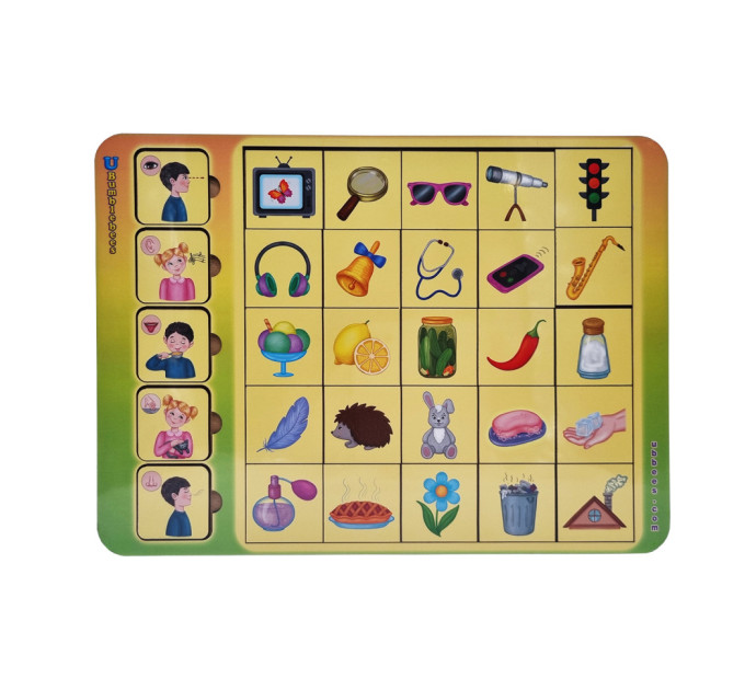 Развивающая игра Ассоциации "Органы чувств" (ПСД208) PSD208