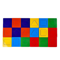 Вкладыши Доски Сегена "фигуры, цвета" (ПСД212) PSD212 Вкладыши Доски Сегена "фигуры, цвета" (ПСД212) PSD212