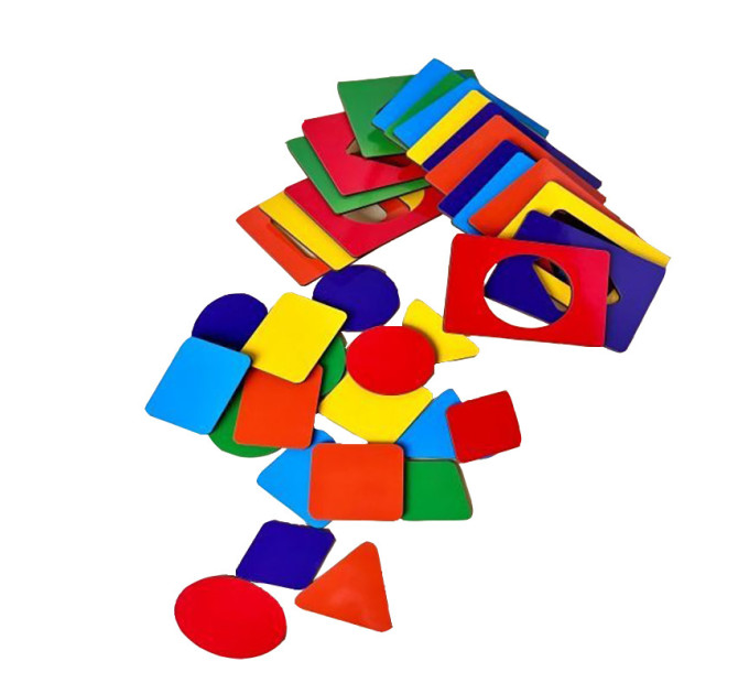 Вкладыши Доски Сегена "фигуры, цвета" (ПСД212) PSD212