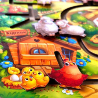 Развивающая игра Лабиринт "Ферма" (ПСД213) PSD213