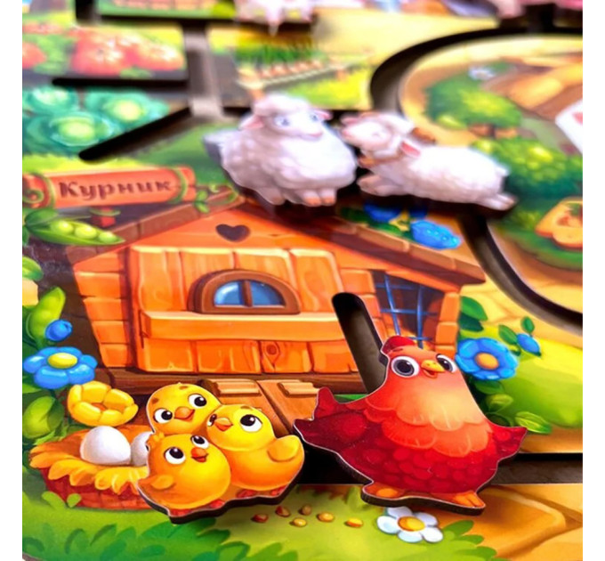 Розвиваюча гра Лабіринт "Ферма" (ПСД213) PSD213