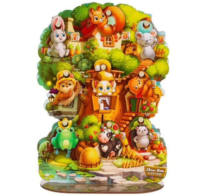 Розвиваюча гра "Чарівне дерево: вчимо прийменники" (ПСД030) PSF030