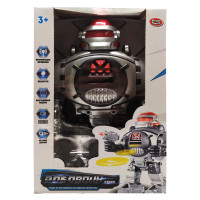 Робот на радиоуправлении 9895 звуковые эффекты, свет, стреляет дисками