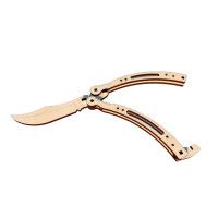 Мини конструктор "Нож Бабочка" OPZ-027 деревянный