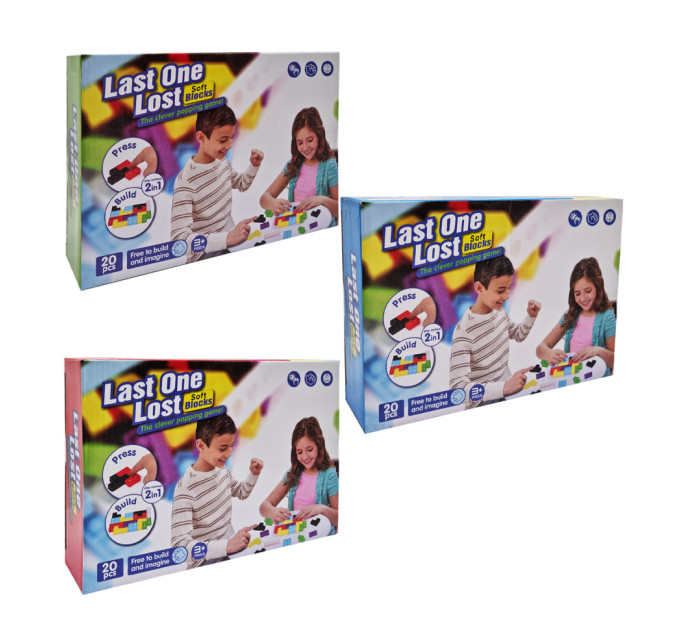 Конструктор детский с силиконовыми пузырями 326PI 20 деталей