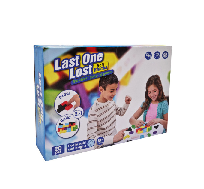 Конструктор детский с силиконовыми пузырями 326PI 20 деталей