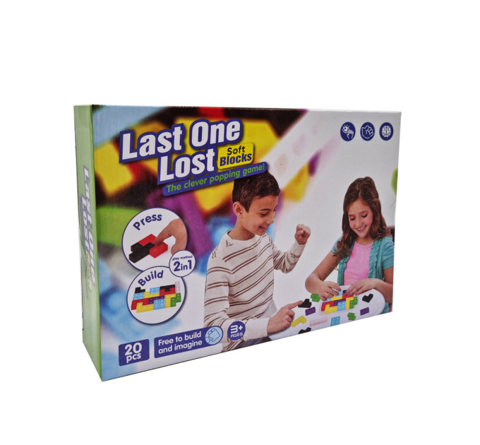 Конструктор детский с силиконовыми пузырями 326PI 20 деталей