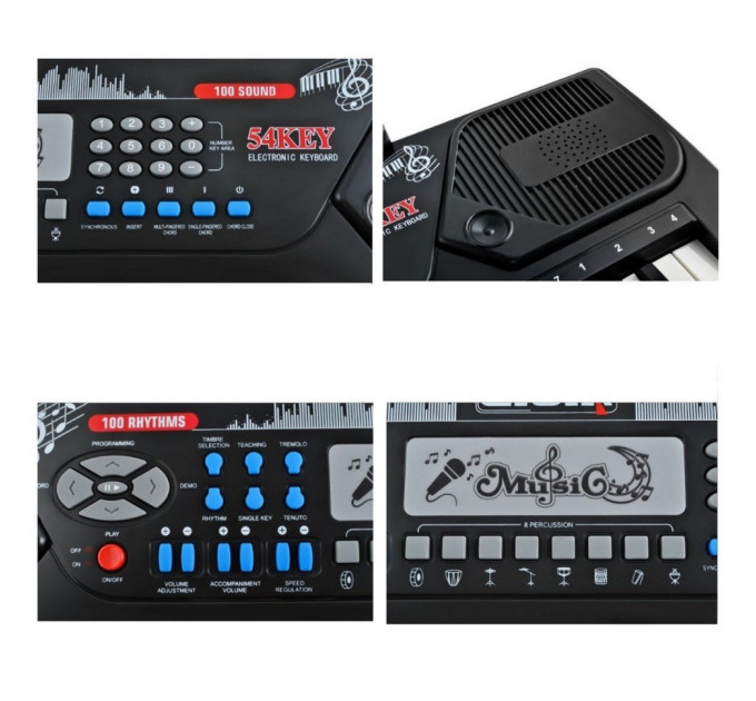 Детская музыкальная игрушка "Орган" MQ021UF, USB, от сети, с микрофоном