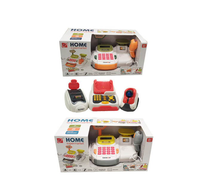 Дитячий касовий апарат 668 зі звуком