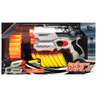 Пистолет игрушечный 826-37B стреляет поролоновыми пулями