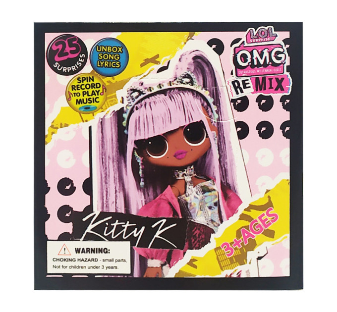 Игровой набор с куклой REMIX OMG B2011-1, 10.5 см, микс цветов