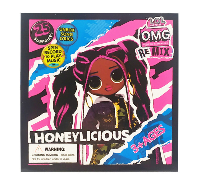 Игровой набор с куклой REMIX OMG B2011-1, 10.5 см, микс цветов