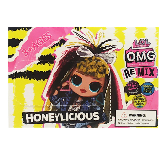 Игровой набор с куклой OMG REMIX B2011-7, 10.5 см, микс цветов