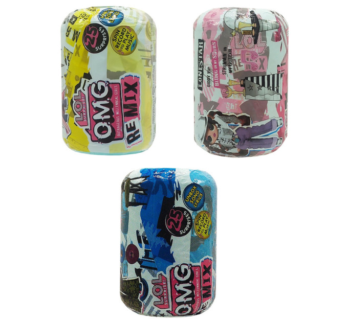 Ігровий набір з лялькою OMG REMIX B2011-8, 10.5 см, мікс кольорів