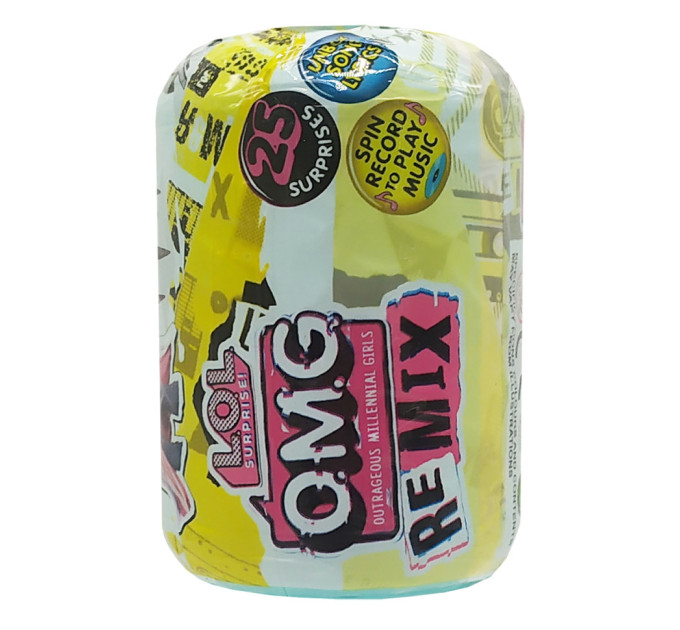 Ігровий набір з лялькою OMG REMIX B2011-8, 10.5 см, мікс кольорів