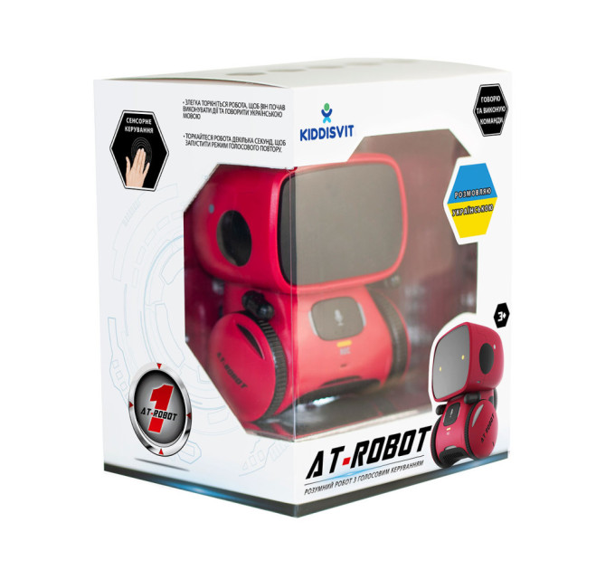 Интерактивный робот AT-Rоbot AT001-01-UKR с голосовым управлением