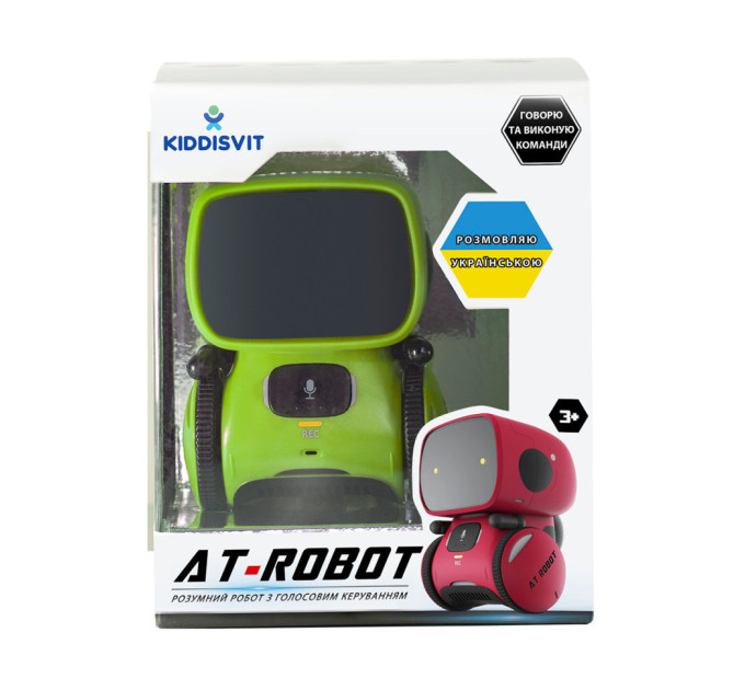 Интерактивный робот AT-Robot AT001-02-UKR с голосовым управлением