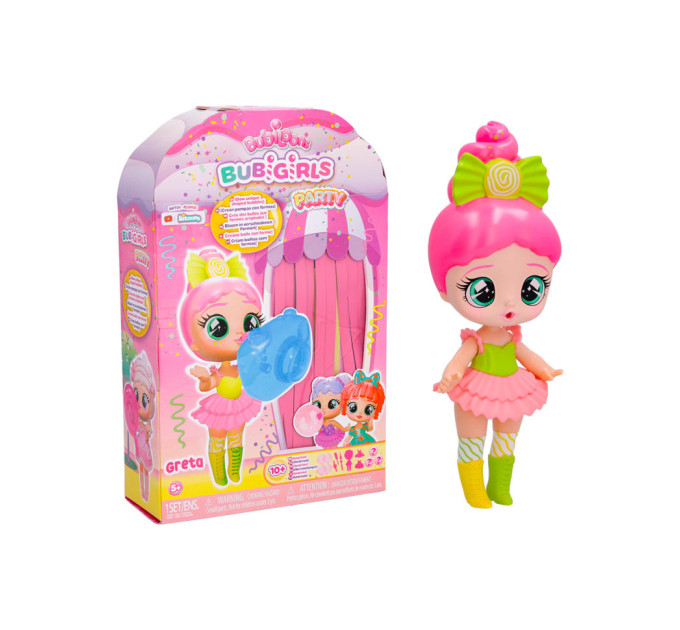 Игровой набор с куклой Малышка Баби Грета Bubiloons 906174IM в ассортименте