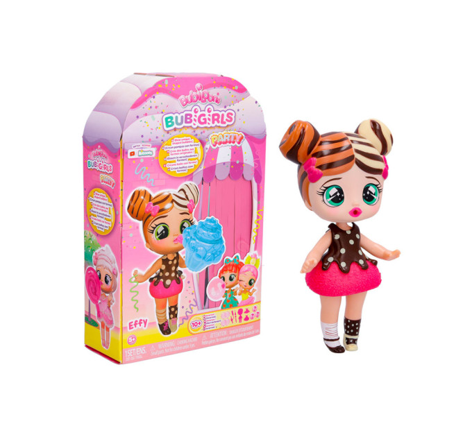 Игровой набор с куклой Малышка Баби Эффи Bubiloons 906204IM в ассортименте